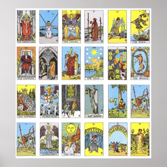 Tarot Card Poster (Framsidan)