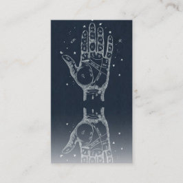 Tarot Card Reader Psychic Handflatan Reading Visitkort