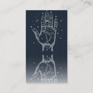 Tarot Card Reader Psychic Handflatan Reading Visitkort