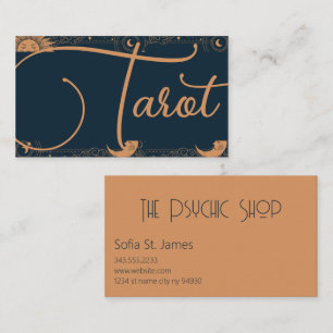Tarot Card Reader Psychic Handflatan Reading Visitkort