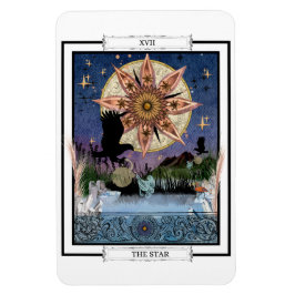 Tarot Card "Stjärnen" Magnet