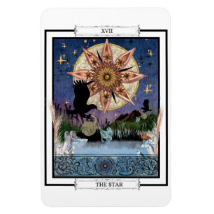 Tarot Card "Stjärnen" Magnet