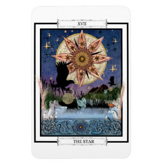 Tarot Card "Stjärnen" Magnet