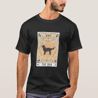 Tarot Card The Dog German Longhaired Pointer Galax T Shirt