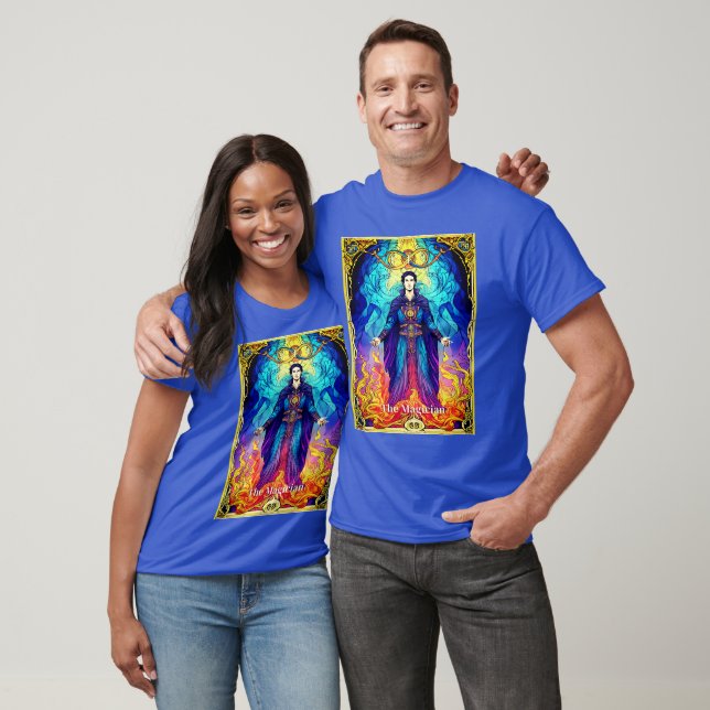 Tarot Card The Magician T Shirt (Unisex)