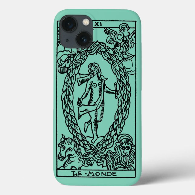 Tarot Card: World (Baksida)