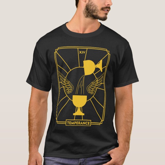 Tarot Cards - Temperance T Shirt (Framsida)