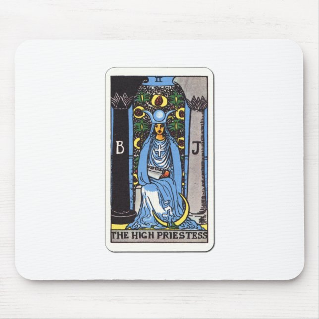 Tarot Die Hohepriesterin The High Priestess Musmatta (Framsidan)