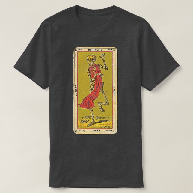 Tarot Död d T Shirt (Design framsida)