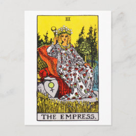 tarot-empress vykort
