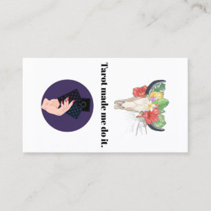 Tarot fick mig att göra det visitkort