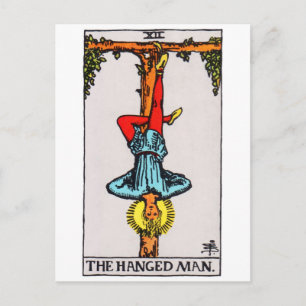 tarot-hangedman vykort