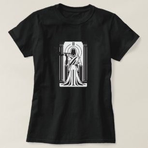 Tarot High Priestess Ogräs Smoking Occult T Shirt