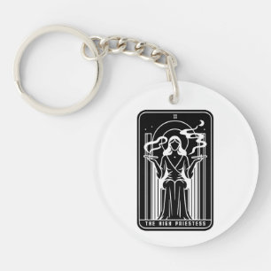 Tarot Högpriestess Kvinna Rökelse av Ogräs Ockulti