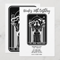 Tarot Högpriestinnans Ockulta Rökning av Ogräs