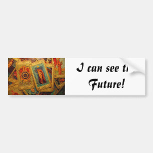Tarot: Jag kan se den framtida bildekalet Bildekal