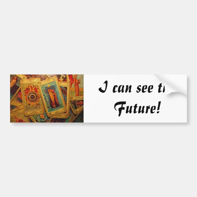 Tarot: Jag kan se den framtida bildekalet Bildekal (Framsidan)