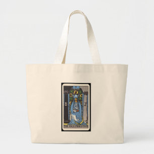 Tarot: Kickpriestessen Jumbo Tygkasse