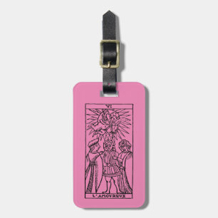 Tarot kort: Älskarna Bagagebricka