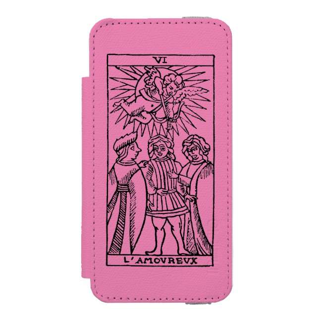 Tarot kort: Älskarna Incipio iPhone Wallet Skal (Folio Framsidan)