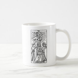 Tarot kort: Älskarna Kaffemugg