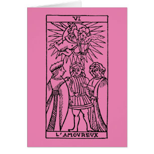 Tarot kort: Älskarna OBS Kort
