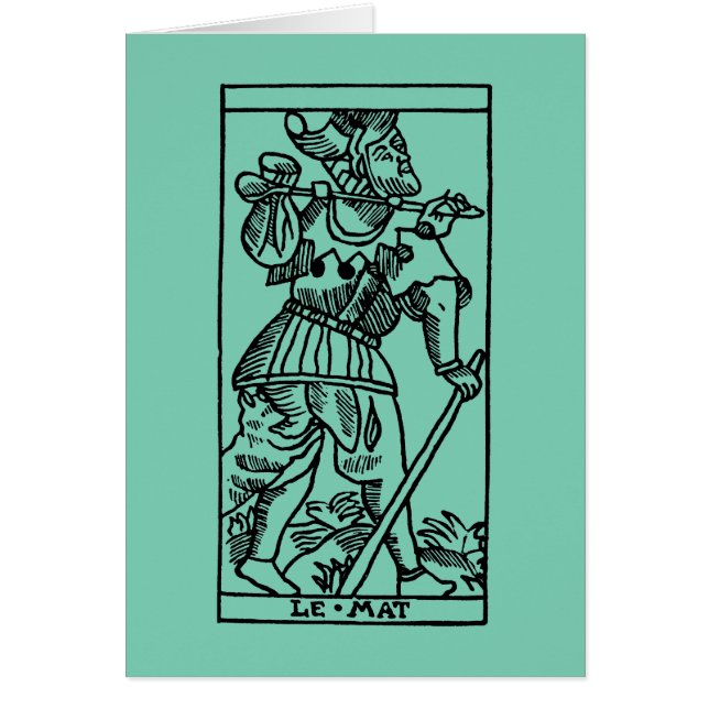 Tarot kort: Dumbommen OBS Kort (Framsidan)