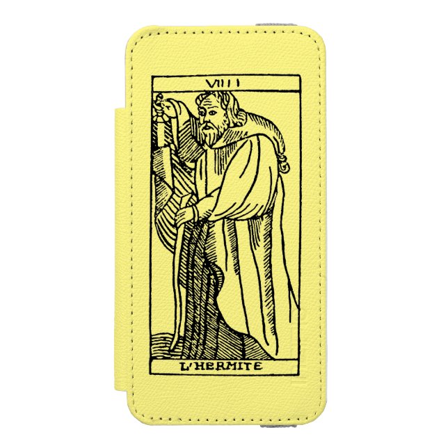 Tarot kort: Enslingen Incipio iPhone Wallet Skal (Folio Framsidan)