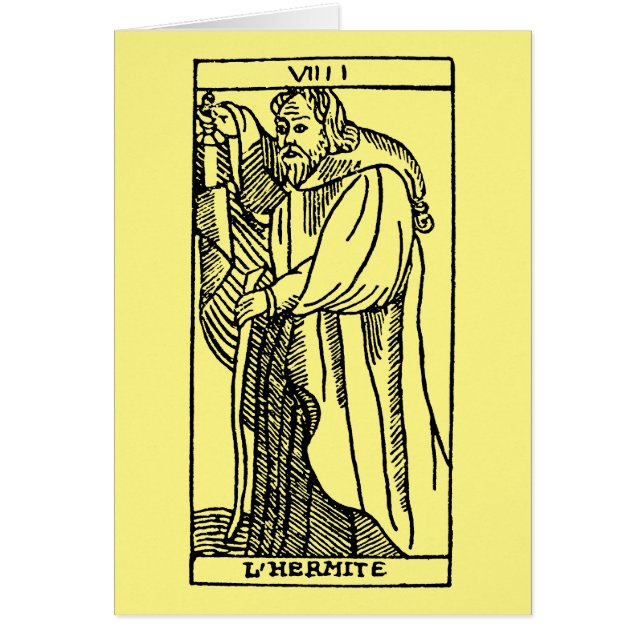 Tarot kort: Enslingen OBS Kort (Framsidan)