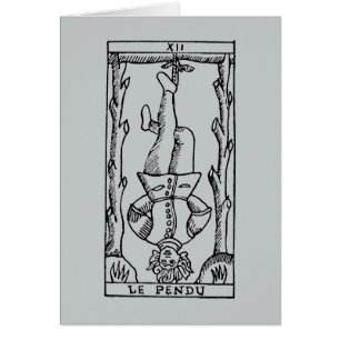 Tarot kort: Hängd man OBS Kort