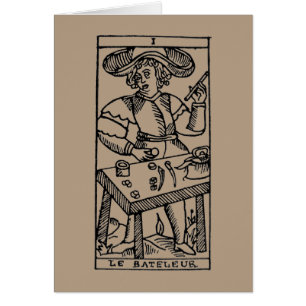 Tarot kort: Jonglören OBS Kort