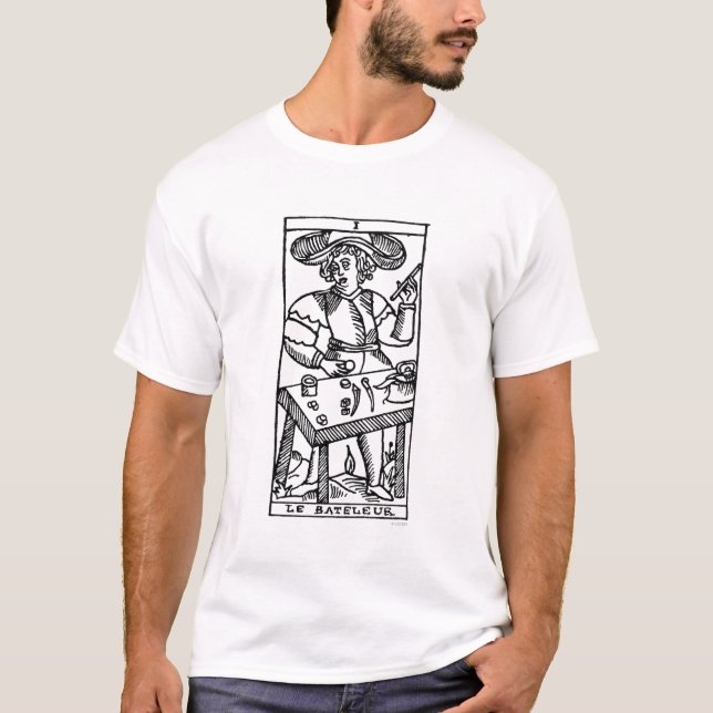 Tarot kort: Jonglören T-shirt (Framsida)