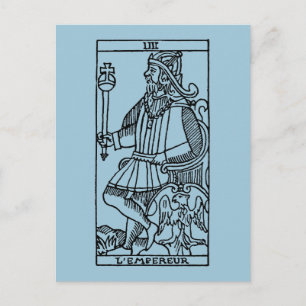 Tarot kort: Kejsaren Vykort