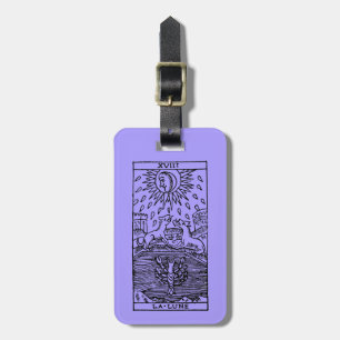 Tarot kort: Månen Bagagebricka