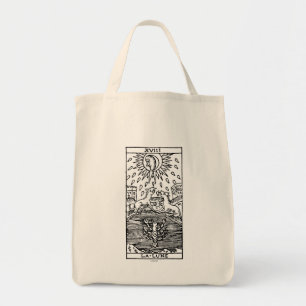 Tarot kort: Månen Tygkasse