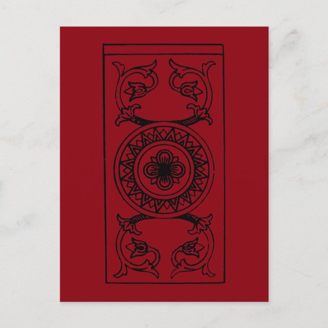 Tarot kort: Överdängare av Pences Vykort (Framsida)