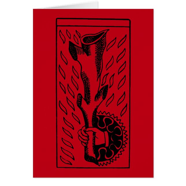 Tarot kort: Överdängare av Stänger OBS Kort (Framsidan)