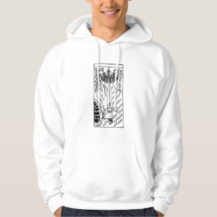 Tarot kort: Överdängare av svärd Hoodie