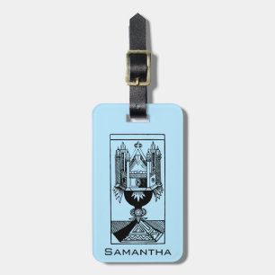 Tarot kort: Överdängaren av koppar Bagagebricka