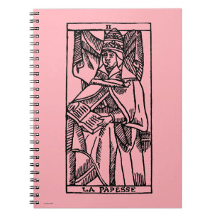 Tarot kort: Popessen Anteckningsbok