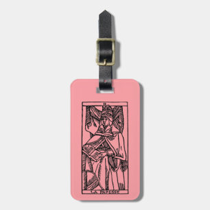 Tarot kort: Popessen Bagagebricka