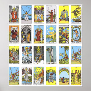 Tarot kort poster