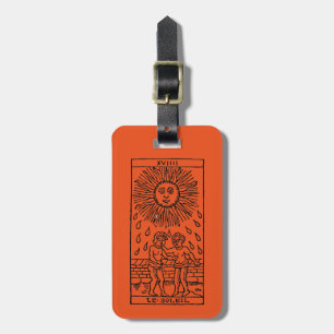 Tarot kort: Solen Bagagebricka