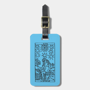 Tarot kort: Stjärnorna Bagagebricka