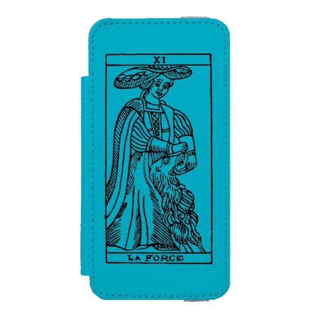 Tarot kort: Styrka Incipio iPhone Wallet Skal (Folio Framsidan)