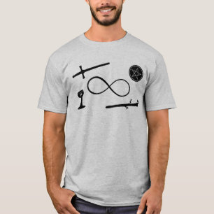 Tarot Lemniscate: Magician & 4 Inslag T Shirt