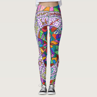 Tarot Lumination damasker Leggings