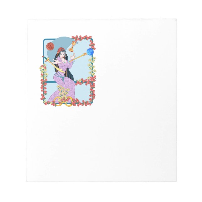 Tarot Magician Anteckningsblock (Framsida)