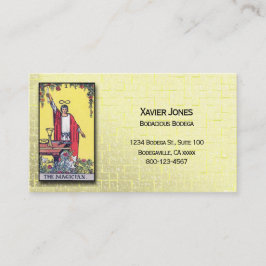 Tarot Magician personlig affärskort Visitkort