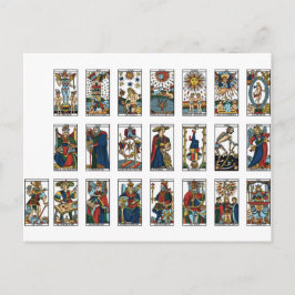 Tarot Major Arcana Vykort